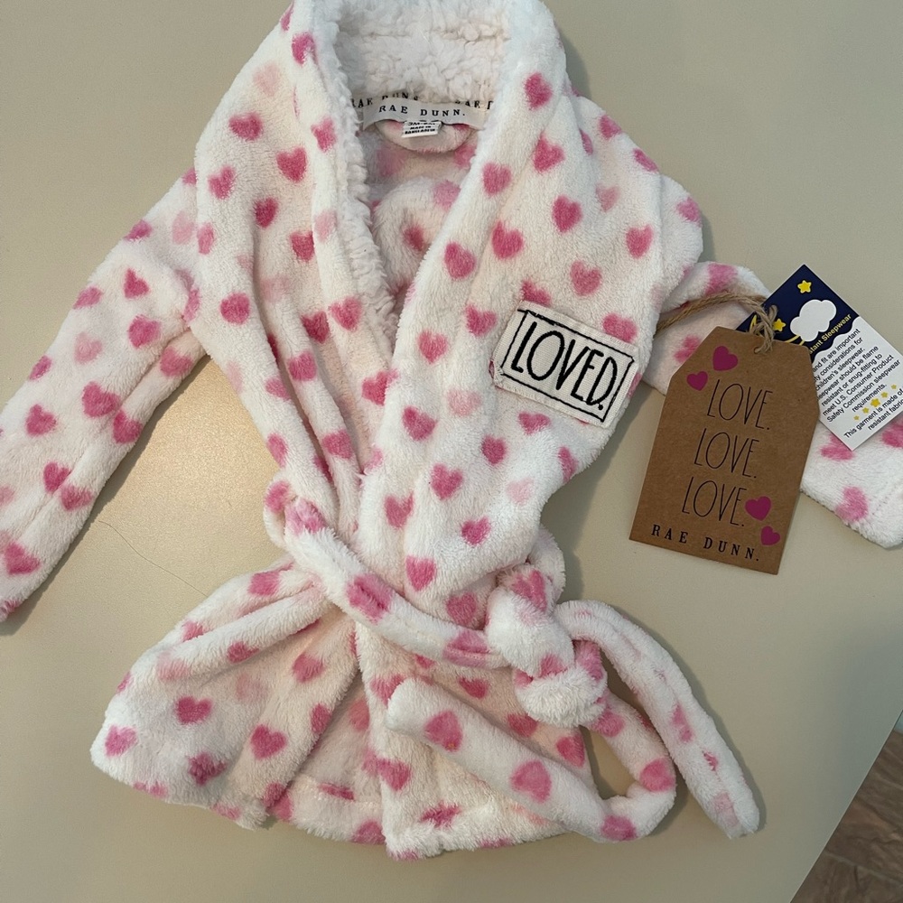 Baby bathrobe by Rae Dunn